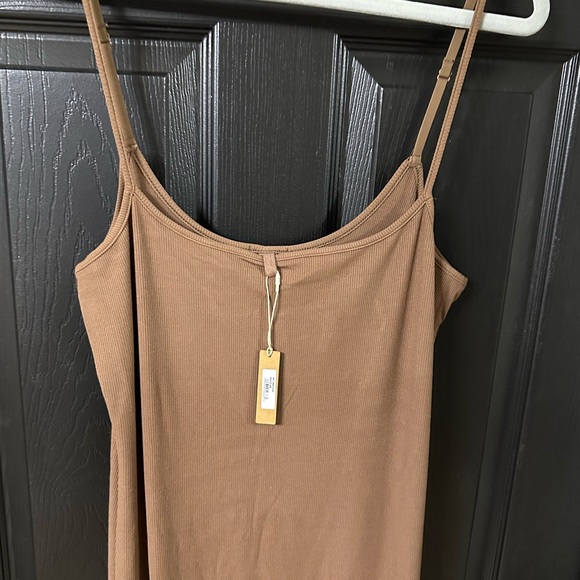 SKIMS Wood Lounge Ribbed Dress - Picture 3 of 4